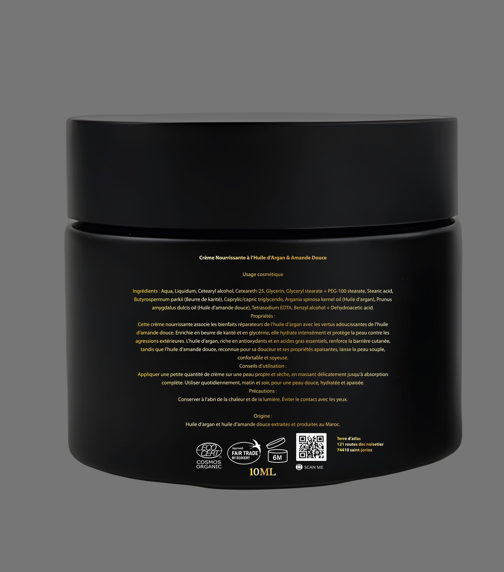Crème Argan & Amande – Image 2